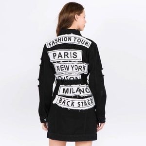 Fashion tour denim jacket